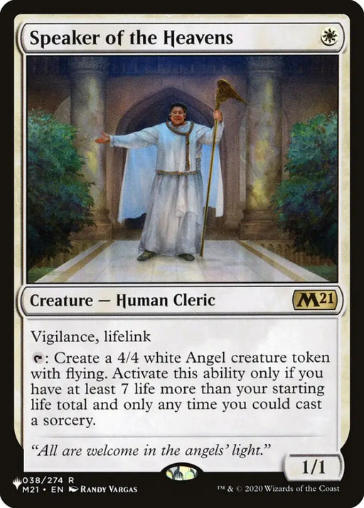 Speaker of the Heavens [The List] - MTG Single