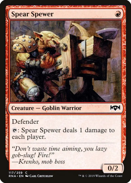 Spear Spewer [Ravnica Allegiance] - MTG Single