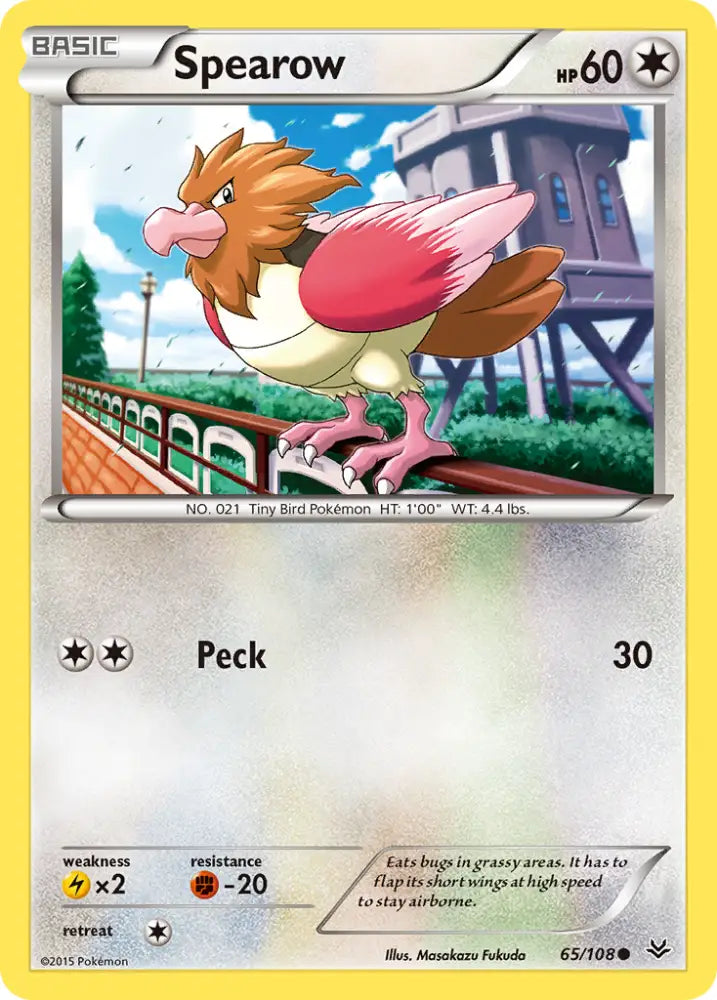 Spearow (65/108) [XY: Roaring Skies] - Pokemon Single