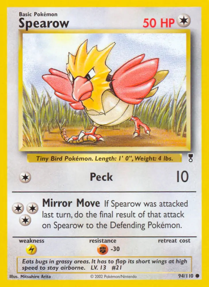 Spearow (94/110) [Legendary Collection] - Pokemon Single