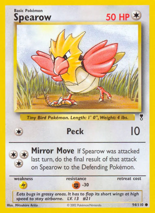 Spearow (94/110) [Legendary Collection] - Pokemon Single