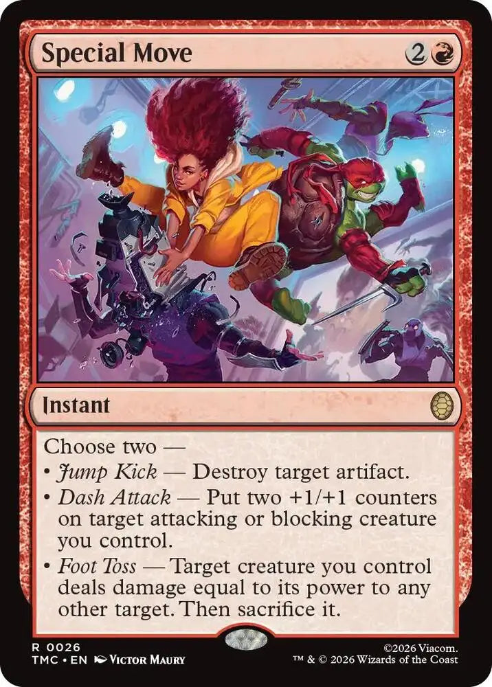 Special Move (26) [Teenage Mutant Ninja Turtles Commander]
