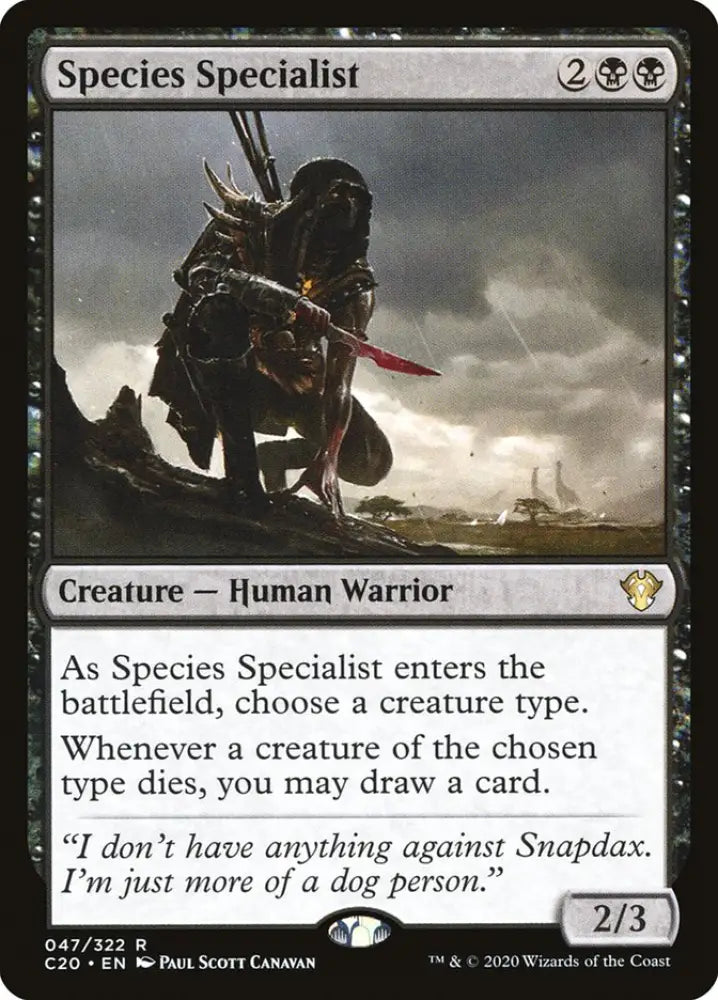 Species Specialist [Commander 2020] - MTG Single