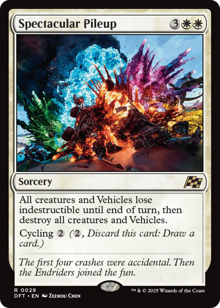 Spectacular Pileup [Aetherdrift] - MTG Single