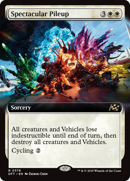 Spectacular Pileup (Extended Art) [Aetherdrift] - MTG Single