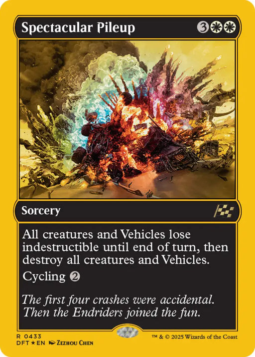 Spectacular Pileup (First-Place Foil) [Aetherdrift] - MTG Single