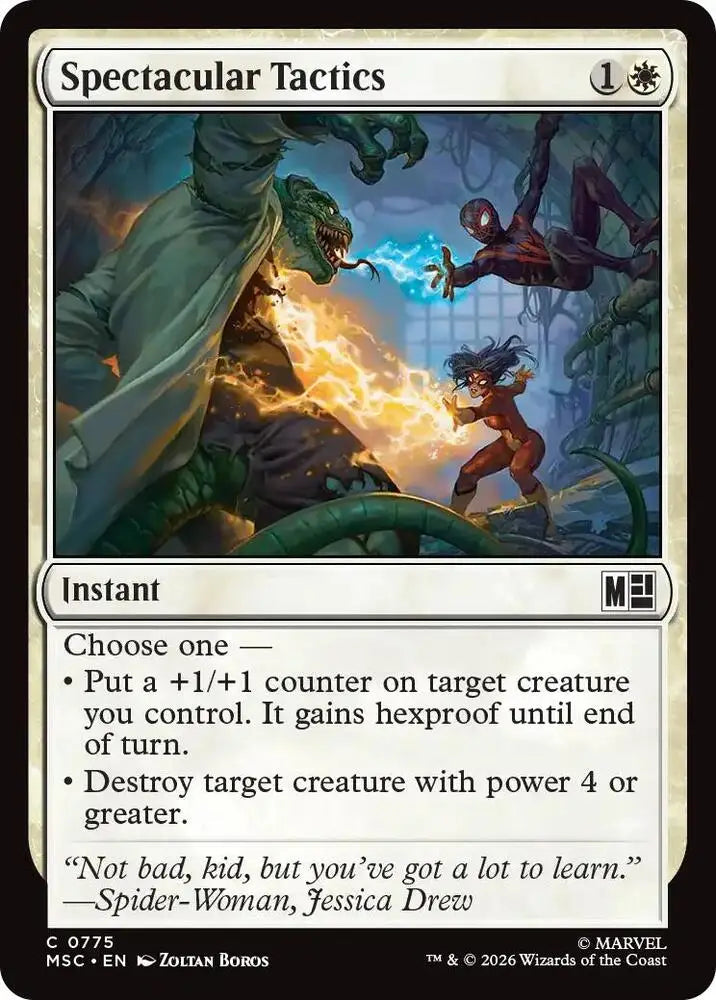 Spectacular Tactics (775) [Marvel Super Heroes Commander]
