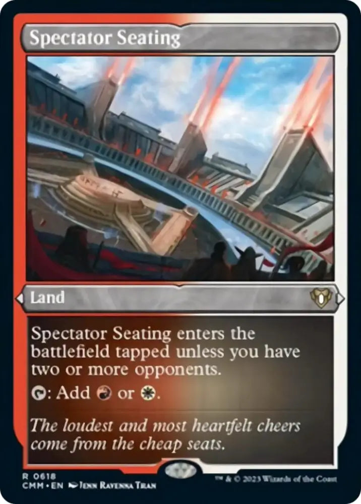 Spectator Seating (Foil Etched) [Commander Masters] - MTG Single