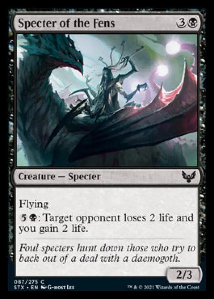 Specter of the Fens [Strixhaven: School of Mages] - MTG Single