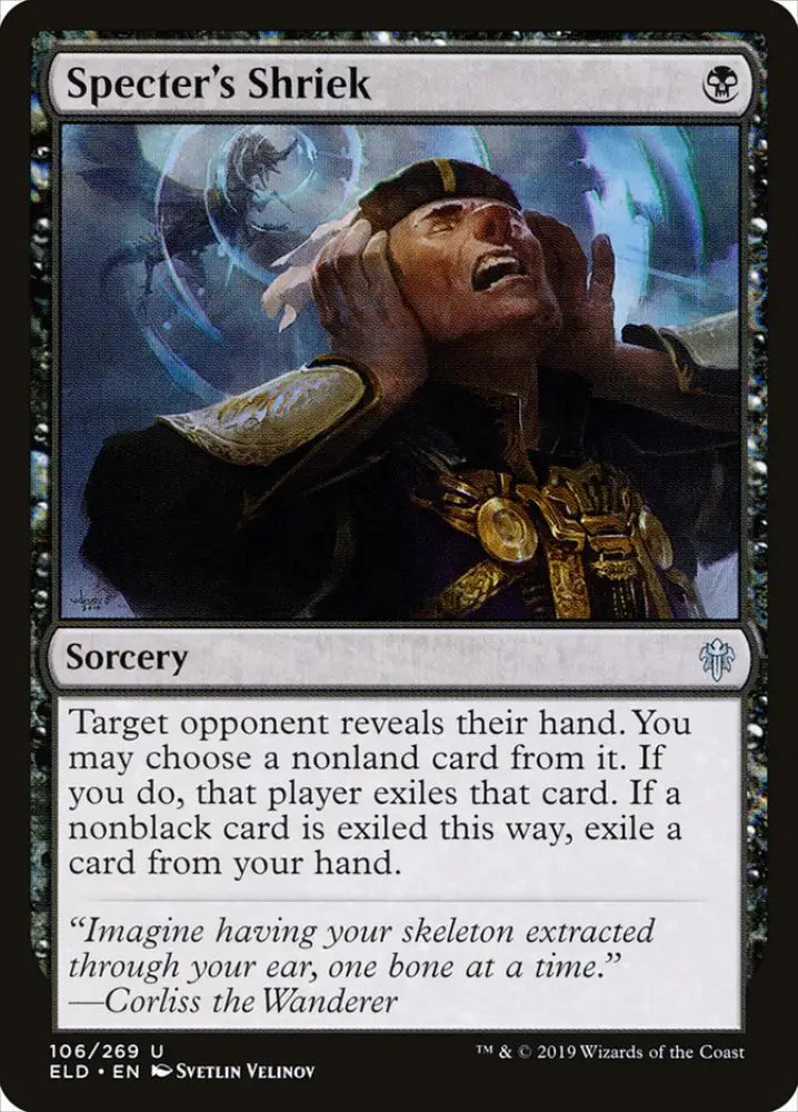 Specter’s Shriek [Throne of Eldraine] - MTG Single
