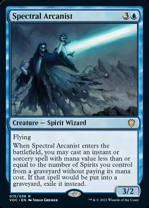 Spectral Arcanist [Innistrad: Crimson Vow Commander] - MTG Single
