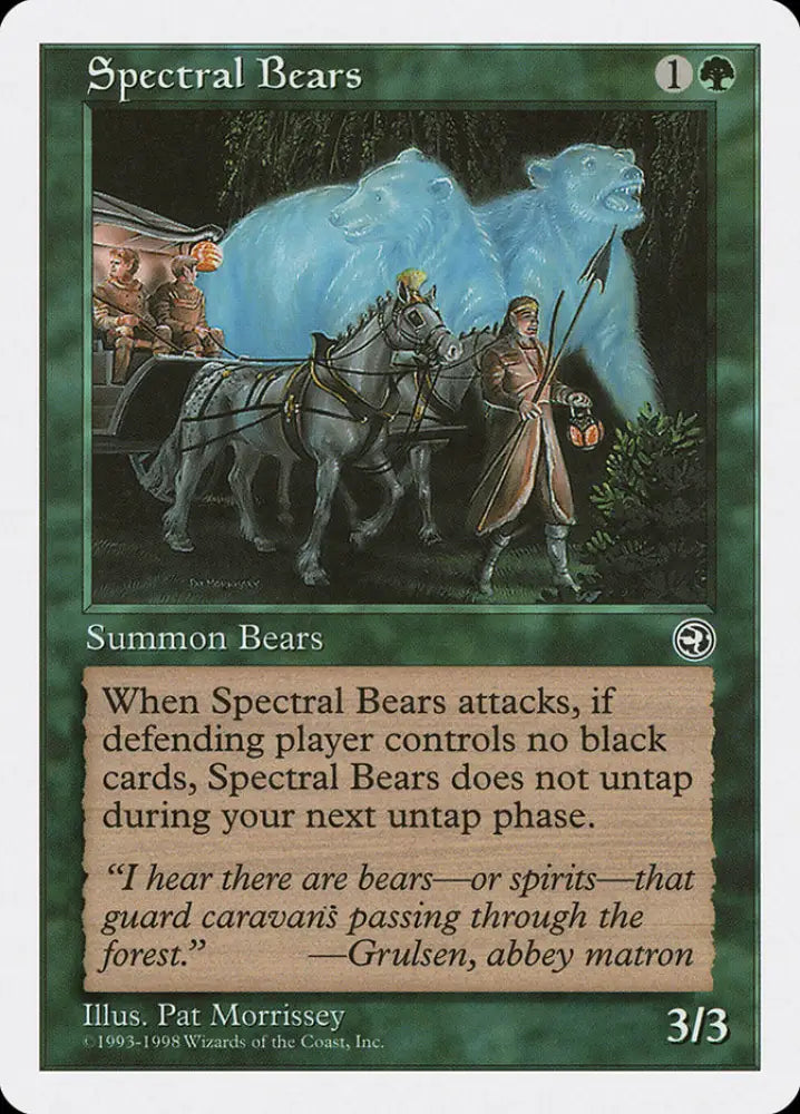 Spectral Bears [Anthologies] - MTG Single