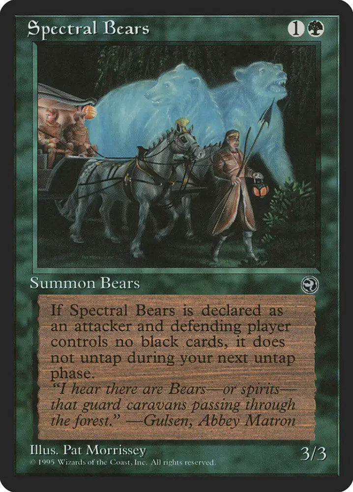 Spectral Bears [Homelands] - MTG Single