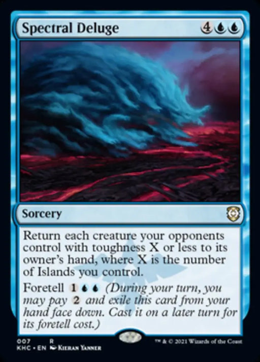 Spectral Deluge [Kaldheim Commander] - MTG Single