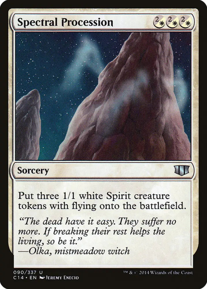 Spectral Procession [Commander 2014] - MTG Single
