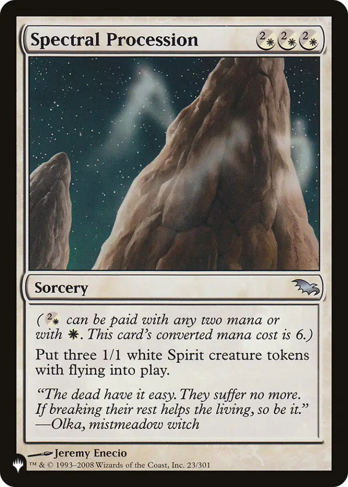 Spectral Procession [The List] - MTG Single