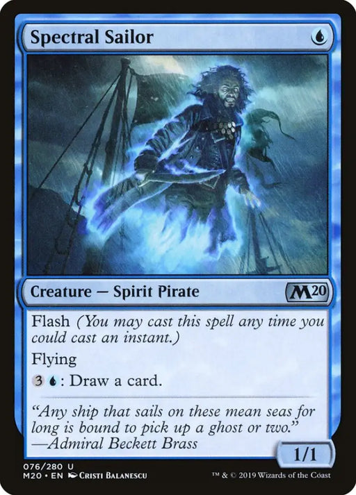 Spectral Sailor [Core Set 2020] - MTG Single
