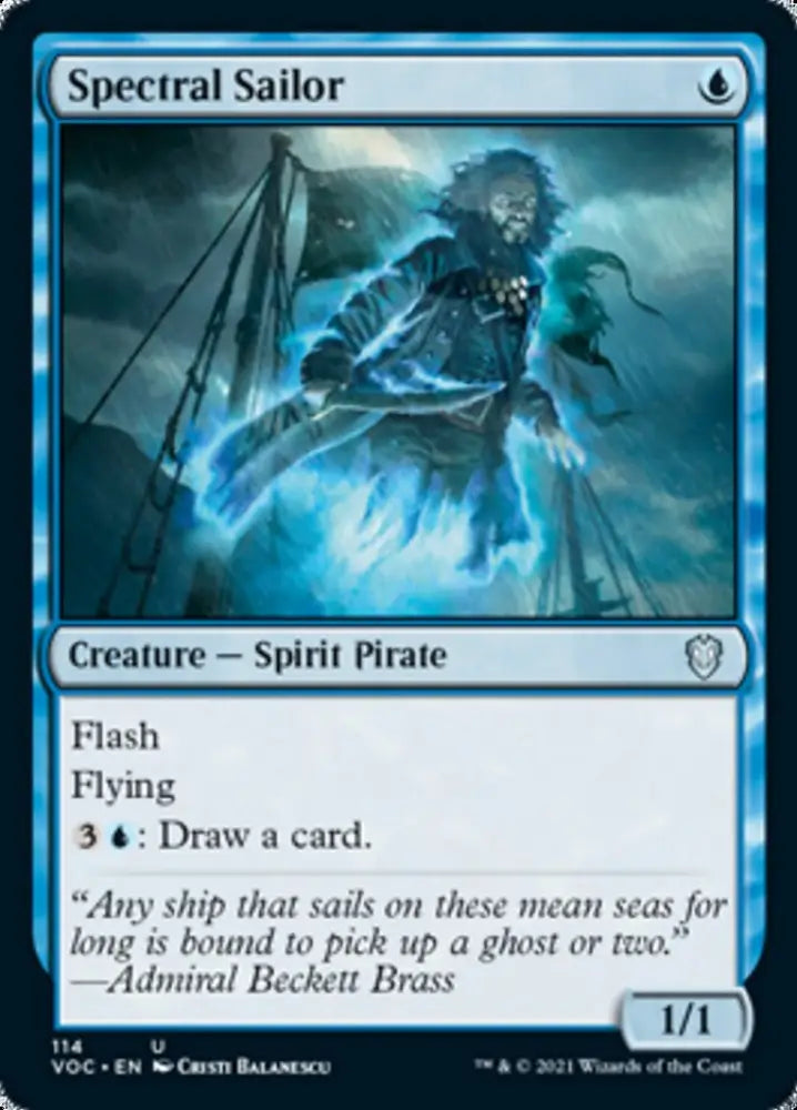 Spectral Sailor [Innistrad: Crimson Vow Commander] - MTG Single