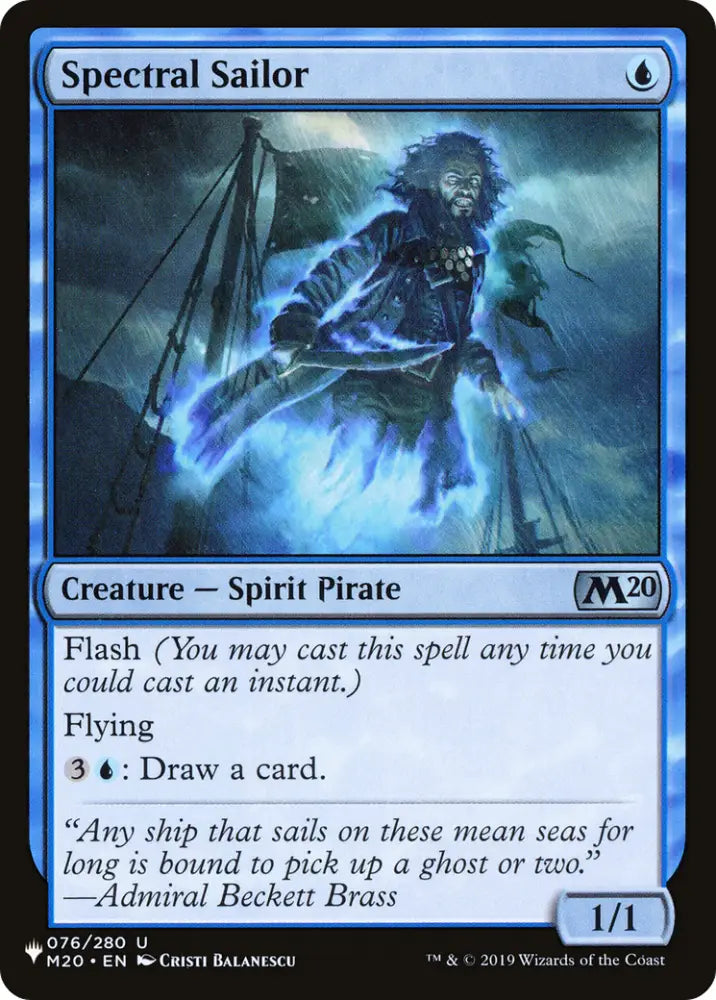 Spectral Sailor [The List] - MTG Single