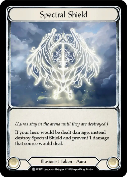 Spectral Shield [Everfest] 1st Edition Rainbow Foil - Flesh And Blood Single