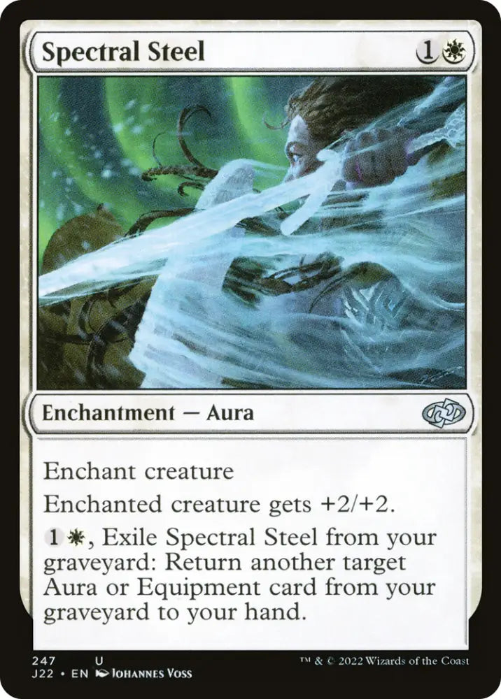 Spectral Steel [Jumpstart 2022] - MTG Single