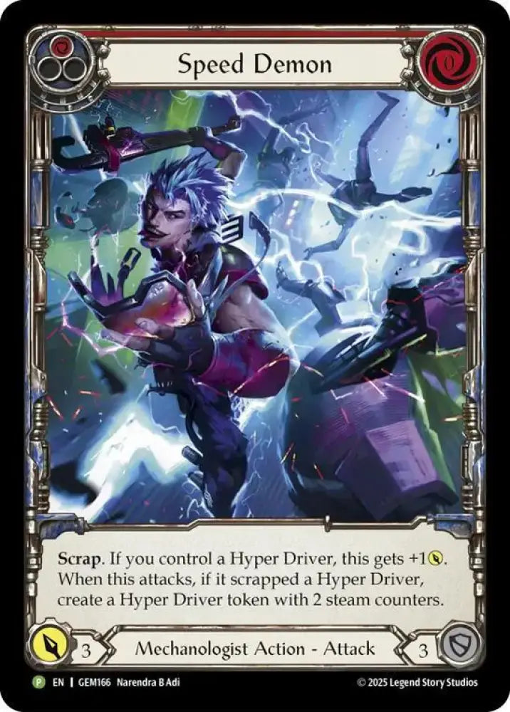 Speed Demon (Red) (GEM166) [Gem Pack 5]