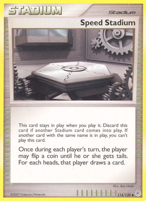 Speed Stadium (114/130) [Diamond & Pearl: Base Set] - Pokemon Single