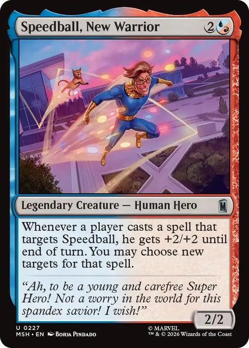 Speedball, New Warrior (227) [Marvel Super Heroes]