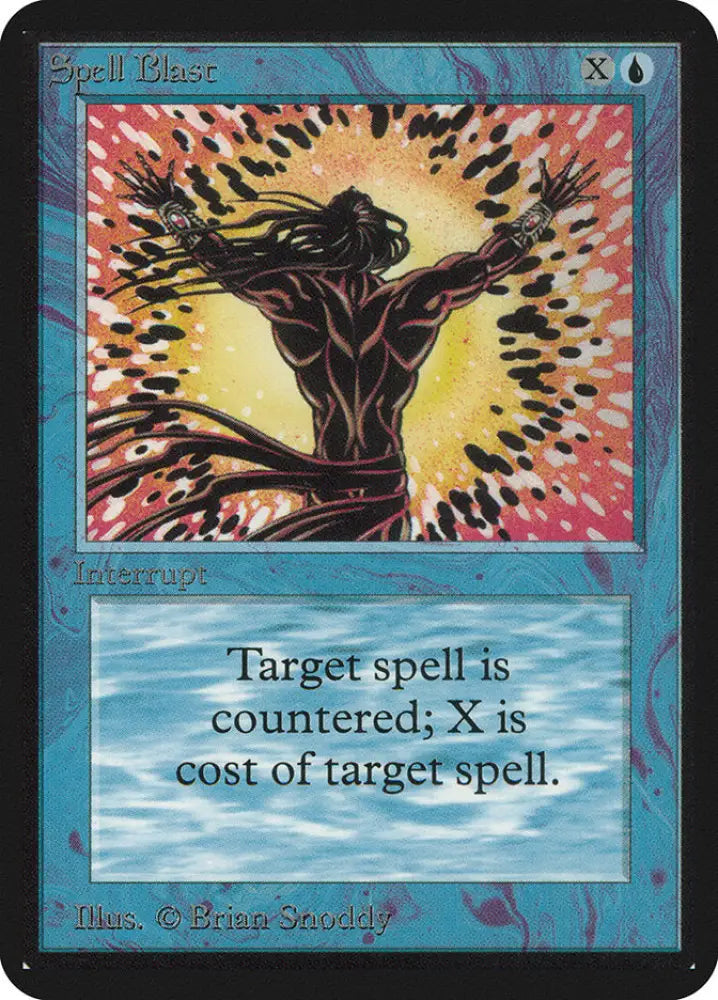 Spell Blast [Alpha Edition] - MTG Single