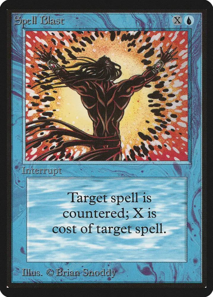 Spell Blast [Beta Edition] - MTG Single