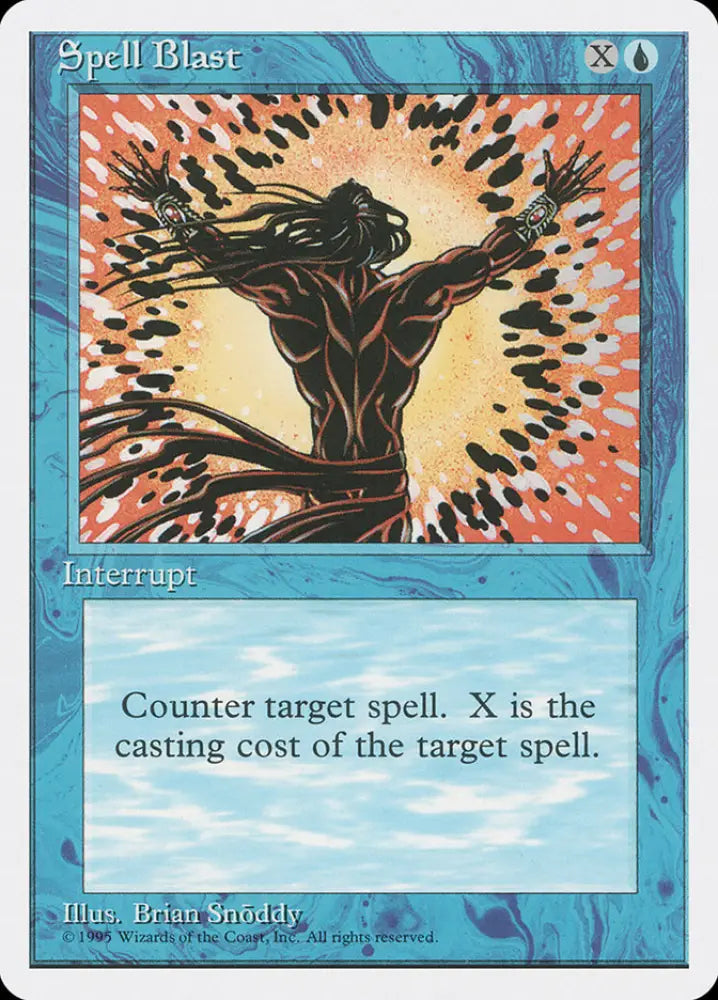 Spell Blast [Fourth Edition] - MTG Single
