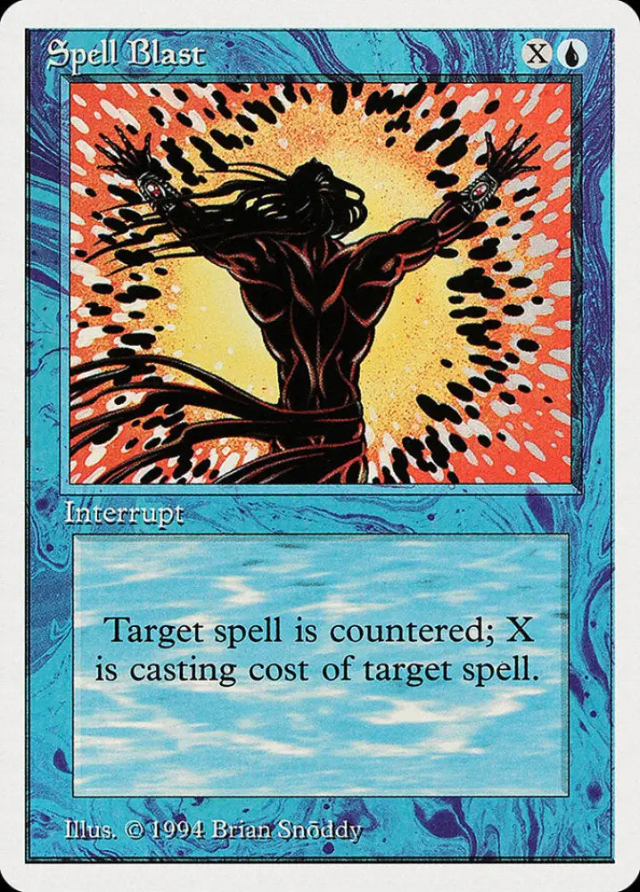 Spell Blast [Summer Magic / Edgar] - MTG Single