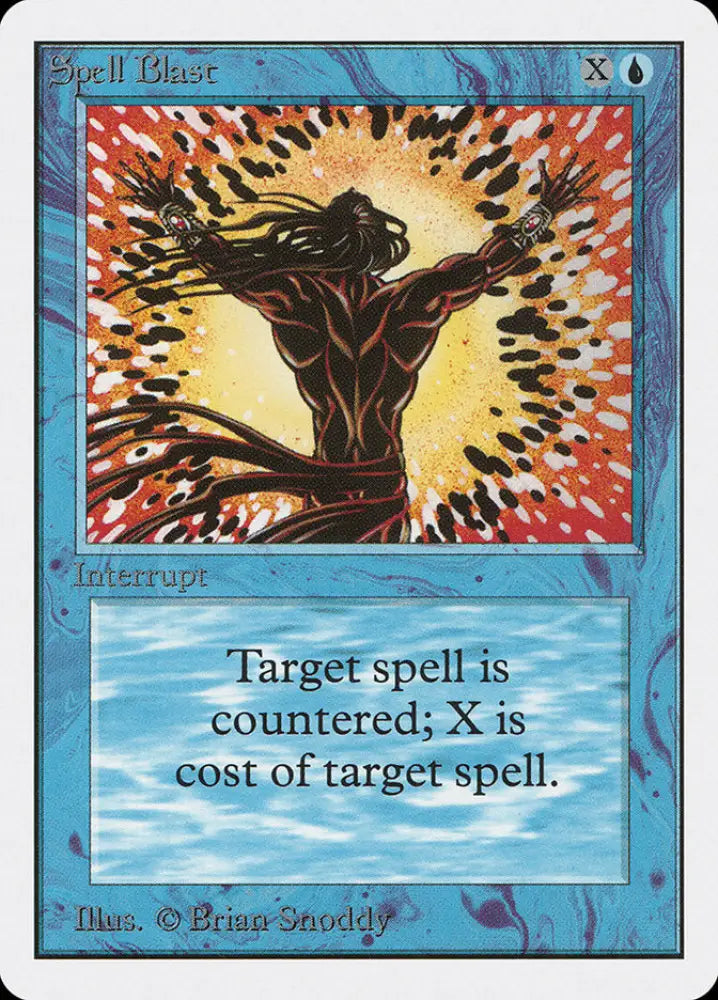 Spell Blast [Unlimited Edition] - MTG Single