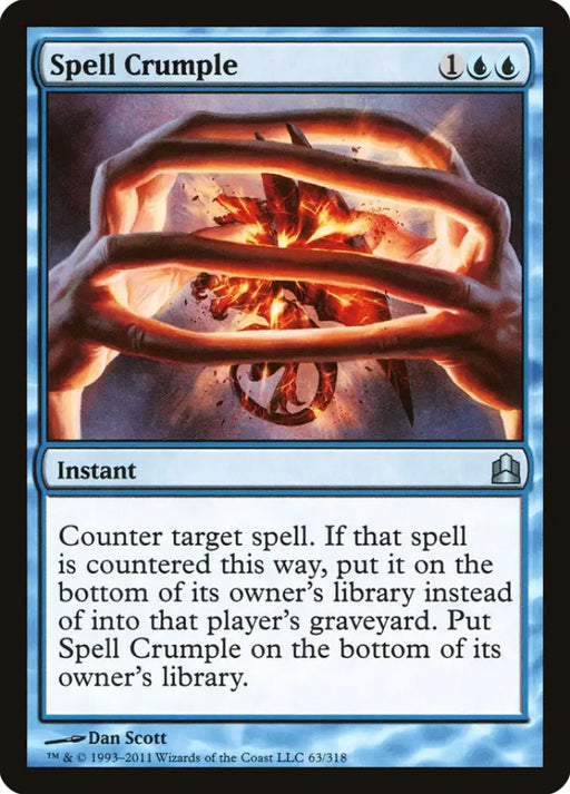 Spell Crumple [Commander 2011] - MTG Single