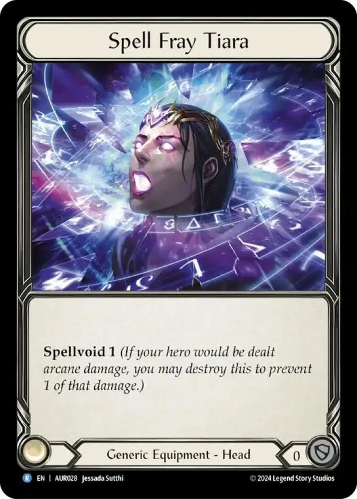 Spell Fray Tiara [1st Strike] - Flesh And Blood Single