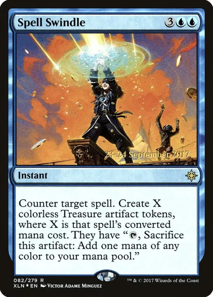 Spell Swindle [Ixalan Prerelease Promos] - MTG Single