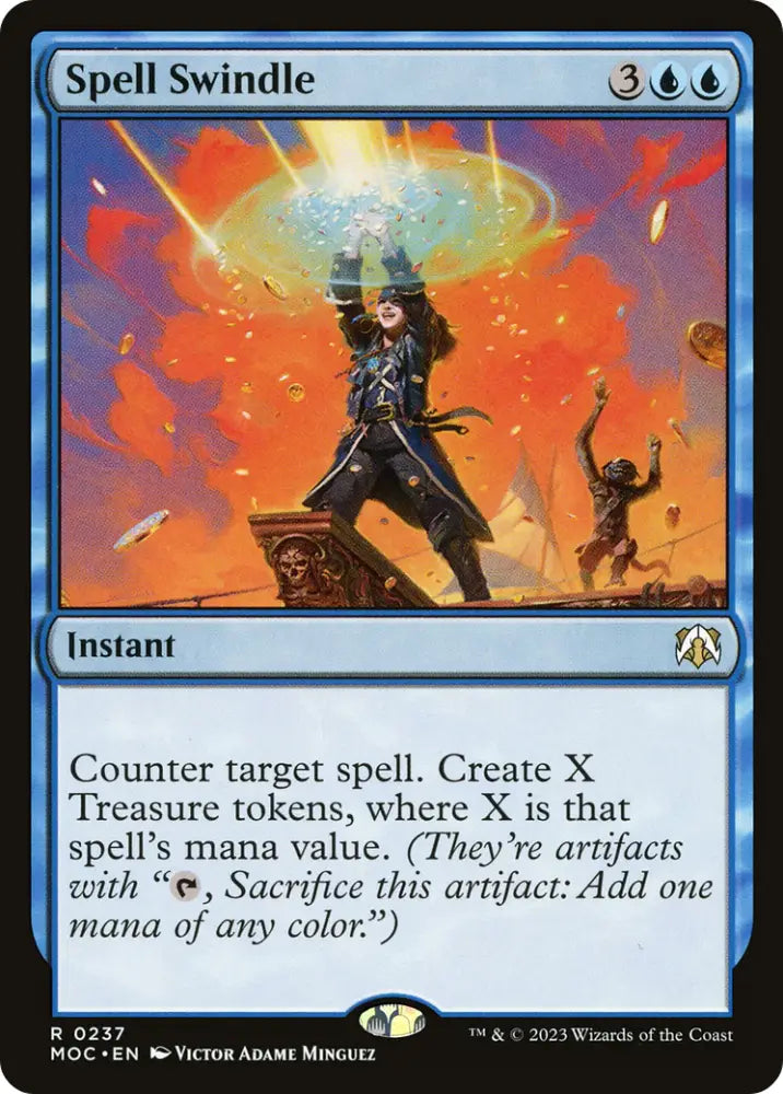 Spell Swindle [March of the Machine Commander] - MTG Single