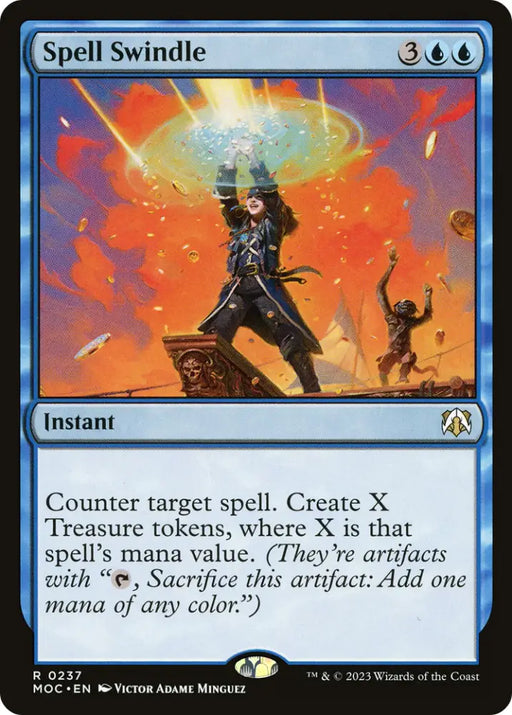 Spell Swindle [March of the Machine Commander] - MTG Single