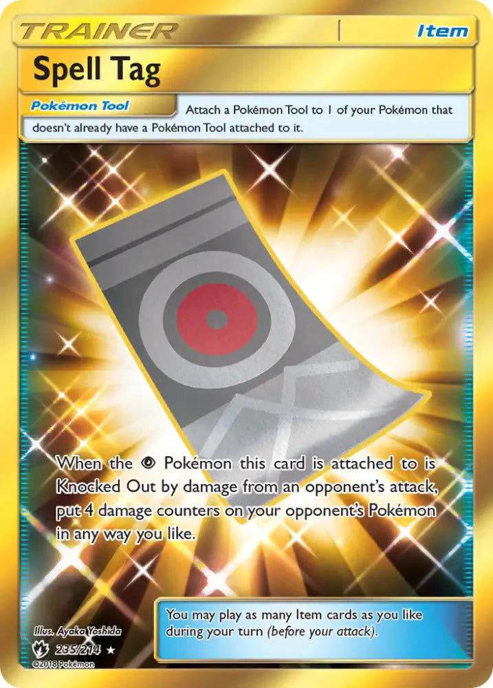 Spell Tag (235/214) [Sun & Moon: Lost Thunder] - Pokemon Single