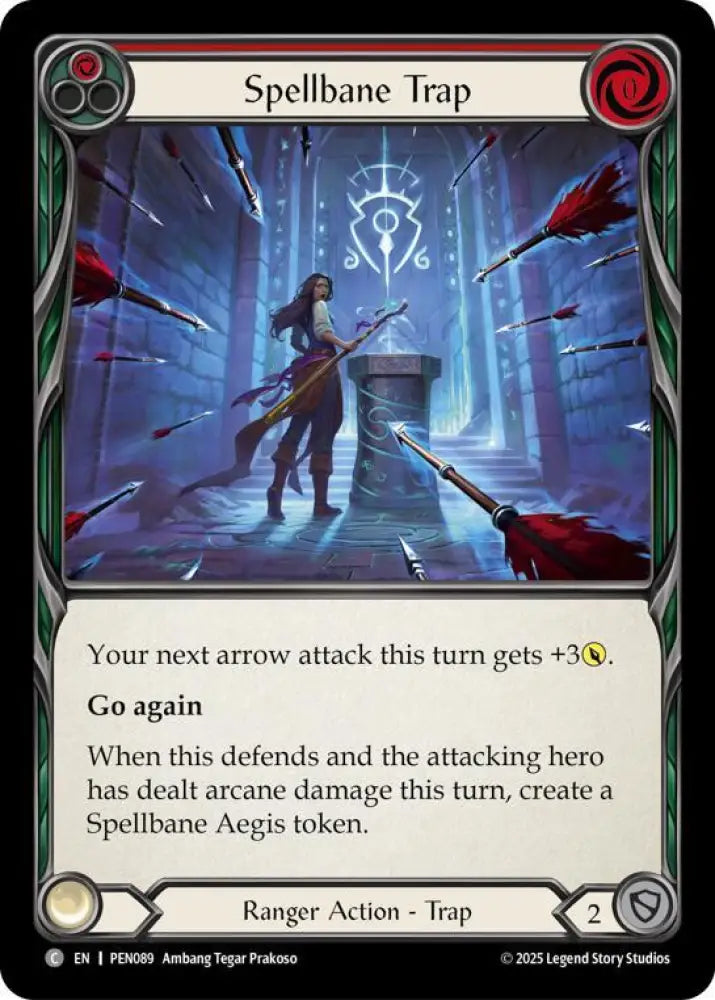 Spellbane Trap (Red) (PEN089) [Compendium of Rathe]