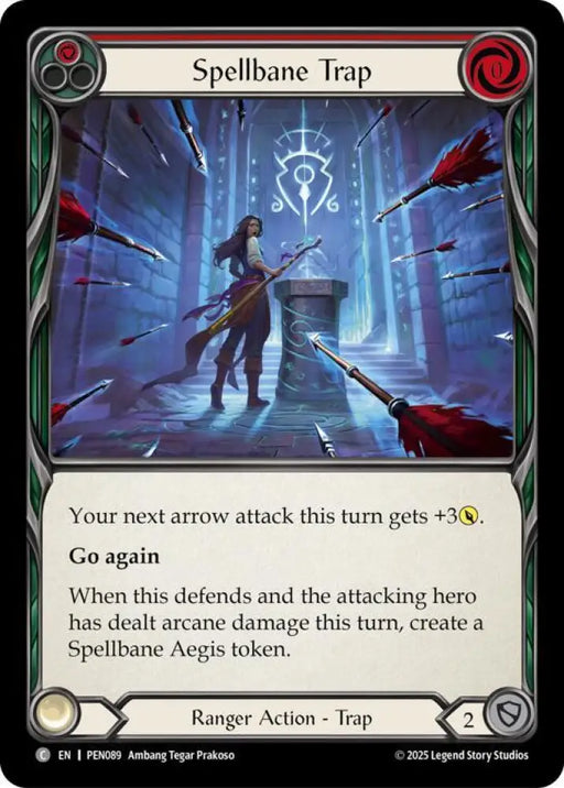 Spellbane Trap (Red) (PEN089) [Compendium of Rathe]