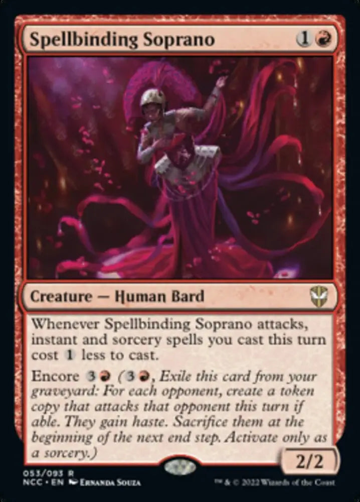 Spellbinding Soprano [Streets of New Capenna Commander] - MTG Single