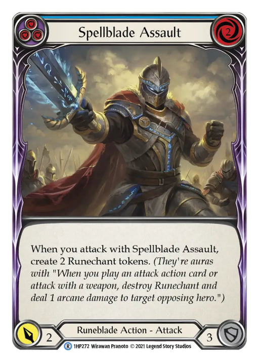 Spellblade Assault (Blue) [1HP272] (History Pack 1) - Flesh And Blood Single