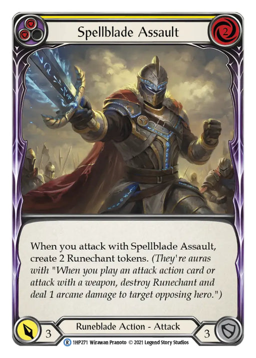 Spellblade Assault (Yellow) [1HP271] (History Pack 1) - Flesh And Blood Single
