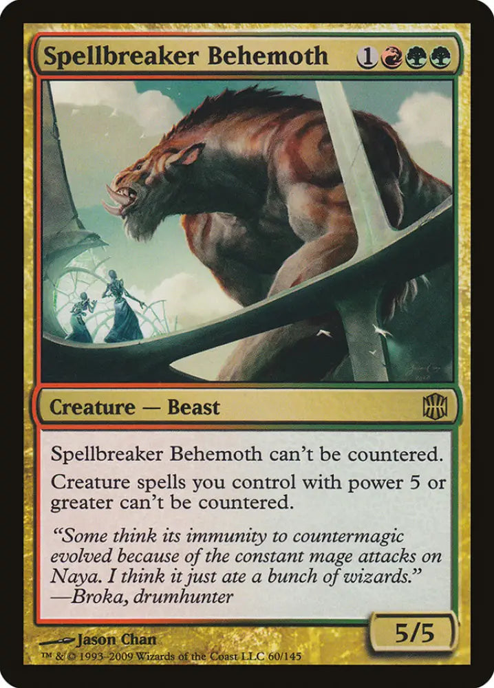 Spellbreaker Behemoth [Alara Reborn] - MTG Single