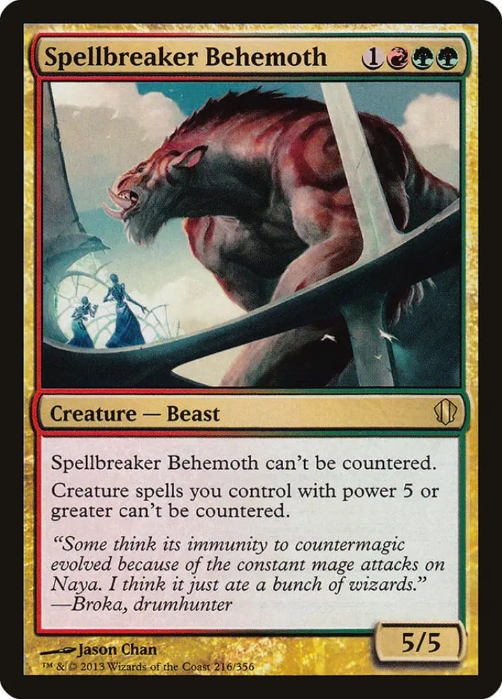 Spellbreaker Behemoth [Commander 2013] - MTG Single