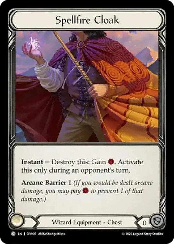 Spellfire Cloak (SIY005) [Silver Age Chapter 1]