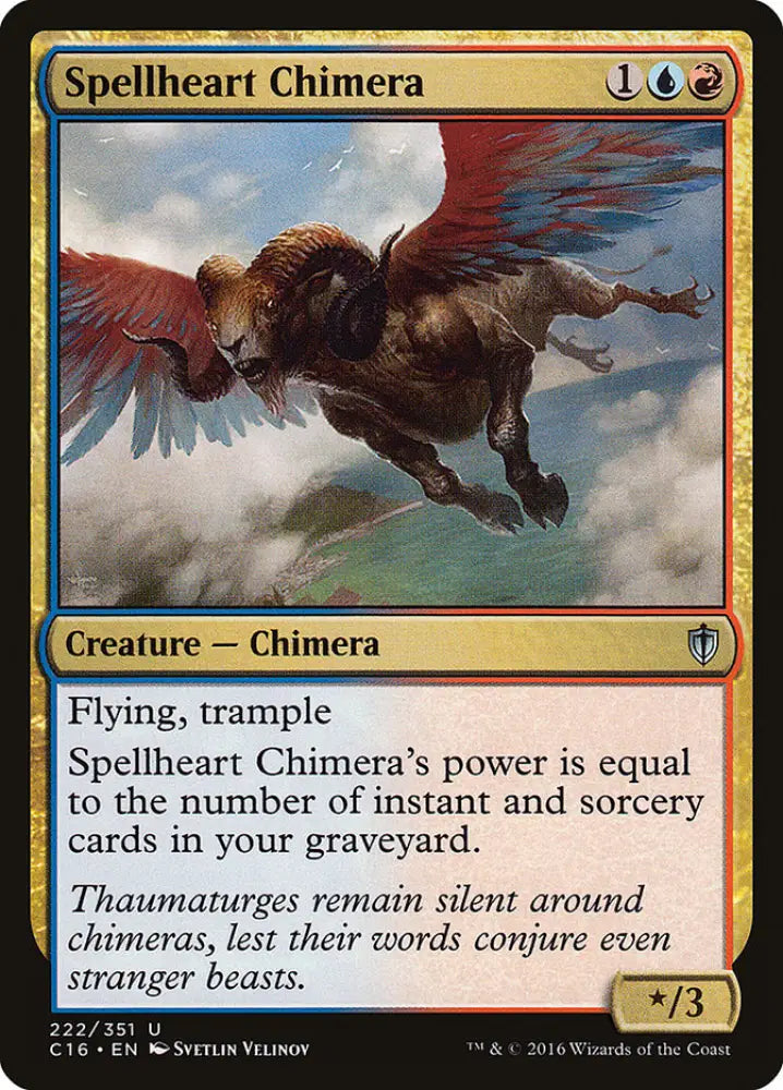 Spellheart Chimera [Commander 2016] - MTG Single