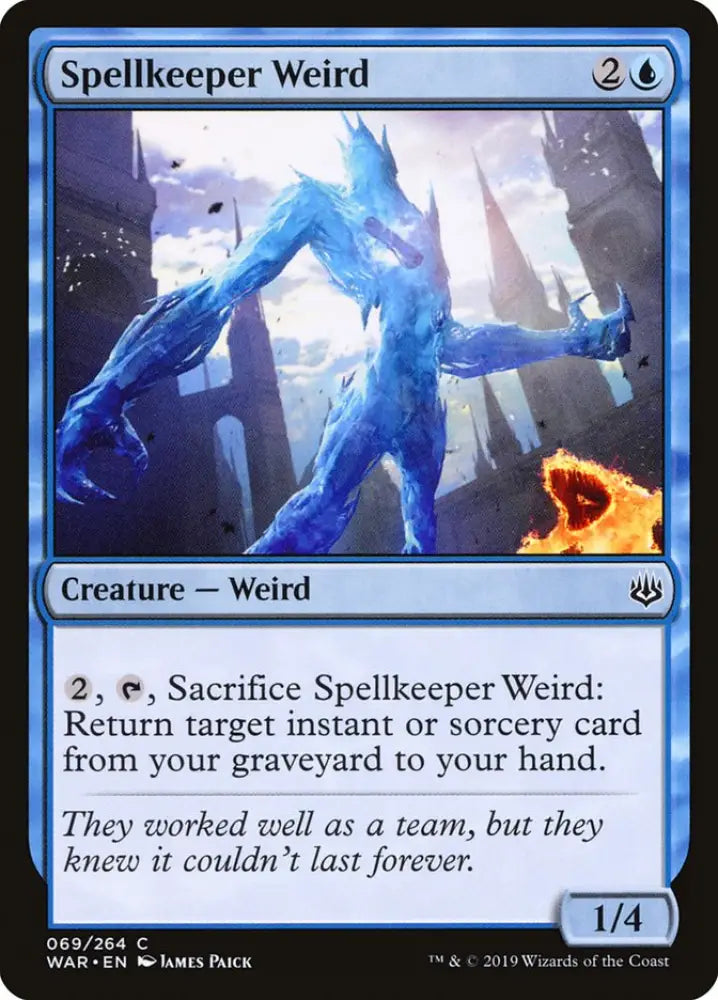 Spellkeeper Weird [War of the Spark] - MTG Single