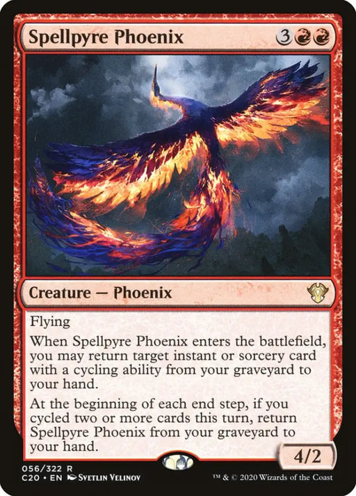 Spellpyre Phoenix [Commander 2020] - MTG Single